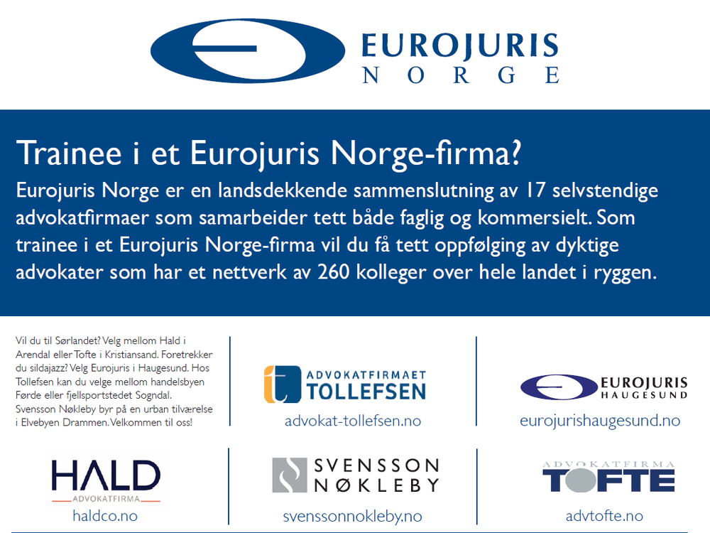 Eurojuris Norge på ALD Bergen